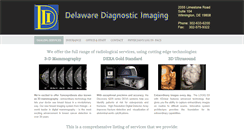 Desktop Screenshot of delawarediagnosticimaging.com