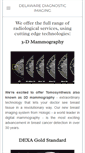 Mobile Screenshot of delawarediagnosticimaging.com